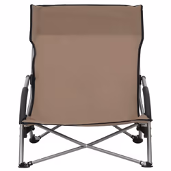 VidaXL 312492 outdoor chair Terrace Oxford, Steel Taupe