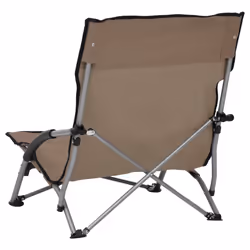 VidaXL 312492 outdoor chair Terrace Oxford, Steel Taupe - Additional view 5