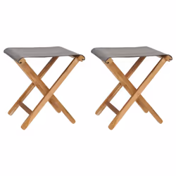 VidaXL 310670, Terrace, Polyester, Teak, 380 mm, 380 mm, 460 mm