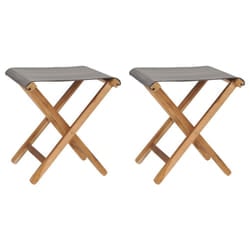 VidaXL 310670 outdoor chair Terrace Polyester, Teak