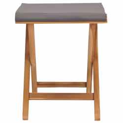 VidaXL 310670 outdoor chair Terrace Polyester, Teak - Additional view 4