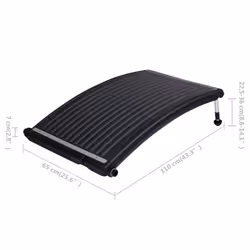 vidaXL Curved Pool Solar Heating Panel Heating System Swimming Pond Heater - Additional view 9