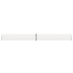 vidaXL Patio Retractable Side Awning 140x1200 cm Cream Garden Privacy Screen