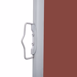 vidaXL Patio Retractable Side Awning 170x1200 cm Brown Garden Privacy Screen - Additional view 4