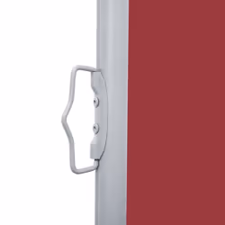 vidaXL Patio Retractable Side Awning 170x1200 cm Red Garden Privacy Screen - Additional view 4