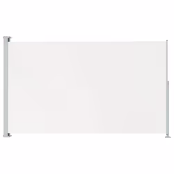vidaXL Patio Retractable Side Awning 180x300 cm Cream Privacy Screen Sunshade