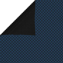 vidaXL Floating PE Solar Pool Flim 1000x600 cm Black and Blue Pond Protector