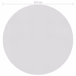 vidaXL Floating PE Solar Pool Film 527 cm Grey Garden Pond Cover Protector
