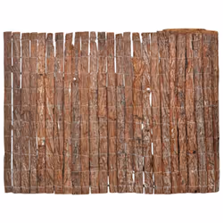vidaXL Bark Fence 1000x70 cm Garden Barrier Privacy Lawn Border Outdoor Edge