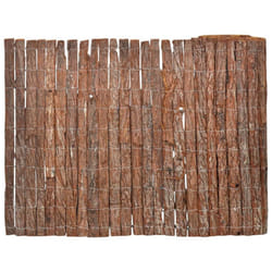 vidaXL Bark Fence 1000x70 cm Garden Barrier Privacy Lawn Border Outdoor Edge