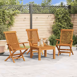 VidaXL 312277 outdoor chair Terrace Teak - Additional view 2