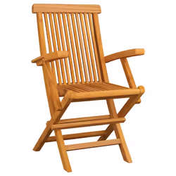 VidaXL 312277 outdoor chair Terrace Teak - Additional view 4