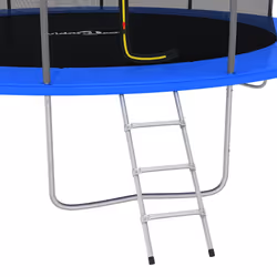 vidaXL Trampoline Set Round 488x90 cm 150 kg Outdoor Play Equipment Bouncer