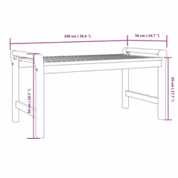 VidaXL 312136 coffee/side/end table - Additional view 7