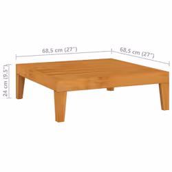 VidaXL 312154 outdoor bench Acacia wood - Additional view 5