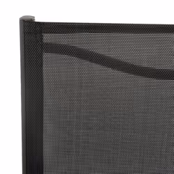 VidaXL 313078 outdoor chair Terrace Steel, Textile Black - Additional view 6