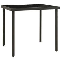 VidaXL 313092 outdoor table Black, Anthracite