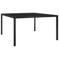 VidaXL 313099 outdoor table Black