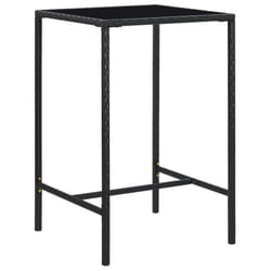 VidaXL 313458 outdoor table Black