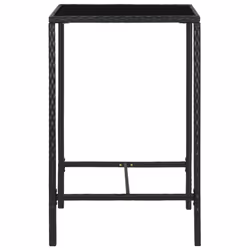 VidaXL 313458 outdoor table Black