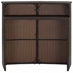 VidaXL 313467 outdoor table Brown
