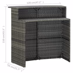 VidaXL 313469 outdoor table - Additional view 8
