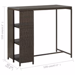 VidaXL 313475 kitchen/dining table - Additional view 7