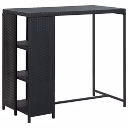 VidaXL 313476, Black, 1200 mm, 600 mm, 1100 mm, 1 pc(s)