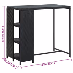 VidaXL 313476 kitchen/dining table - Additional view 7