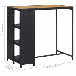 VidaXL 313478 kitchen/dining table - Additional view 7