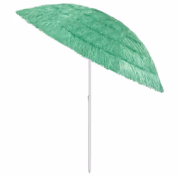vidaXL Hawaii Beach Parasol Outdoor Umbrella Sun Shelter Canopy Sunshade Green - Additional view 4