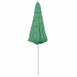 vidaXL Hawaii Beach Parasol Outdoor Umbrella Sun Shelter Patio Canopy Green