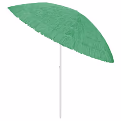 vidaXL Hawaii Beach Parasol Outdoor Umbrella Sun Shelter Patio Canopy Green