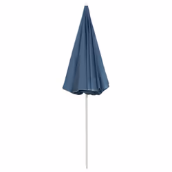 vidaXL Beach Parasol Outdoor Umbrella Sun Shelter Patio Canopy Sunshade Blue - Additional view 4