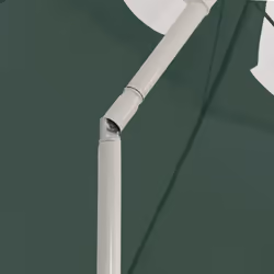 vidaXL Beach Umbrella Garden Sunshade Outdoor Sun Shelter Patio Canopy Parasol - green and white, 300 cm - Additional view 4