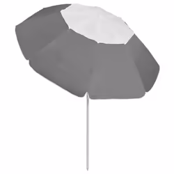vidaXL Beach Parasol Outdoor Umbrella Sun Shelter Canopy Sunshade Anthracite - Additional view 4