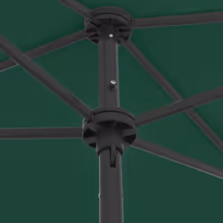 vidaXL Beach Umbrella Garden Sunshade Outdoor Sun Shelter Patio Canopy Parasol - green - Additional view 6