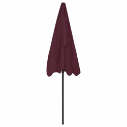 vidaXL Beach Parasol Outdoor Umbrella Sun Shelter Canopy Sunshade Bordeaux Red - Additional view 11