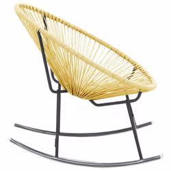 VidaXL 313140 outdoor chair Terrace Padded seat Polyethylene, Rattan, Steel Beige - Additional view 4