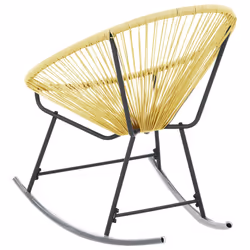 VidaXL 313140 outdoor chair Terrace Padded seat Polyethylene, Rattan, Steel Beige - Additional view 5