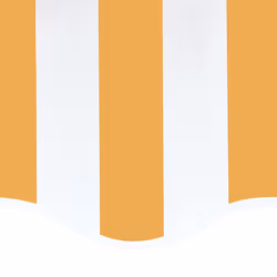 vidaXL Replacement Fabric for Awning Yellow and White 5x3.5 m Outdoor Canopy - Additional view 4