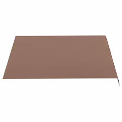vidaXL Replacement Fabric for Awning Brown 3x2.5 m Outdoor Canopy Sunshade