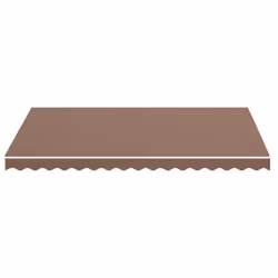 vidaXL Replacement Fabric for Awning Brown 3.5x2.5 m Outdoor Canopy Sunshade - Additional view 2