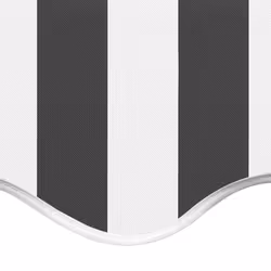 vidaXL Replacement Fabric for Awning Anthracite and White 4.5x3 m Lawn Canopy - Additional view 4