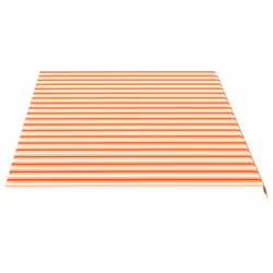 vidaXL Replacement Fabric for Awning Yellow and Orange 5x3 m Outdoor Canopy