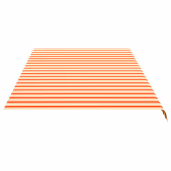 vidaXL Replacement Fabric for Awning Yellow and Orange 6x3 m Outdoor Canopy