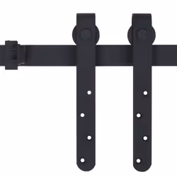 vidaXL Mini Sliding Cabinet Door Kit Carbon Steel 183 cm Sliding Door Track