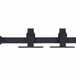 vidaXL Mini Sliding Cabinet Door Kit Carbon Steel 183 cm Sliding Door Track