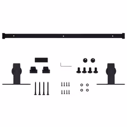 vidaXL Mini Sliding Cabinet Door Kit Carbon Steel 152 cm Sliding Door Track - Additional view 6