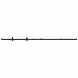 vidaXL Mini Sliding Cabinet Door Kit Carbon Steel 122 cm Sliding Door Track - Additional view 4